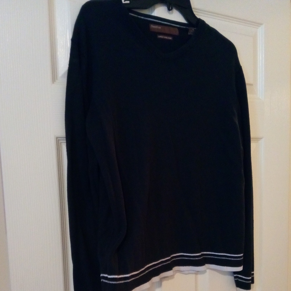 Perry Ellis Men's Thin V-neckSweater size M